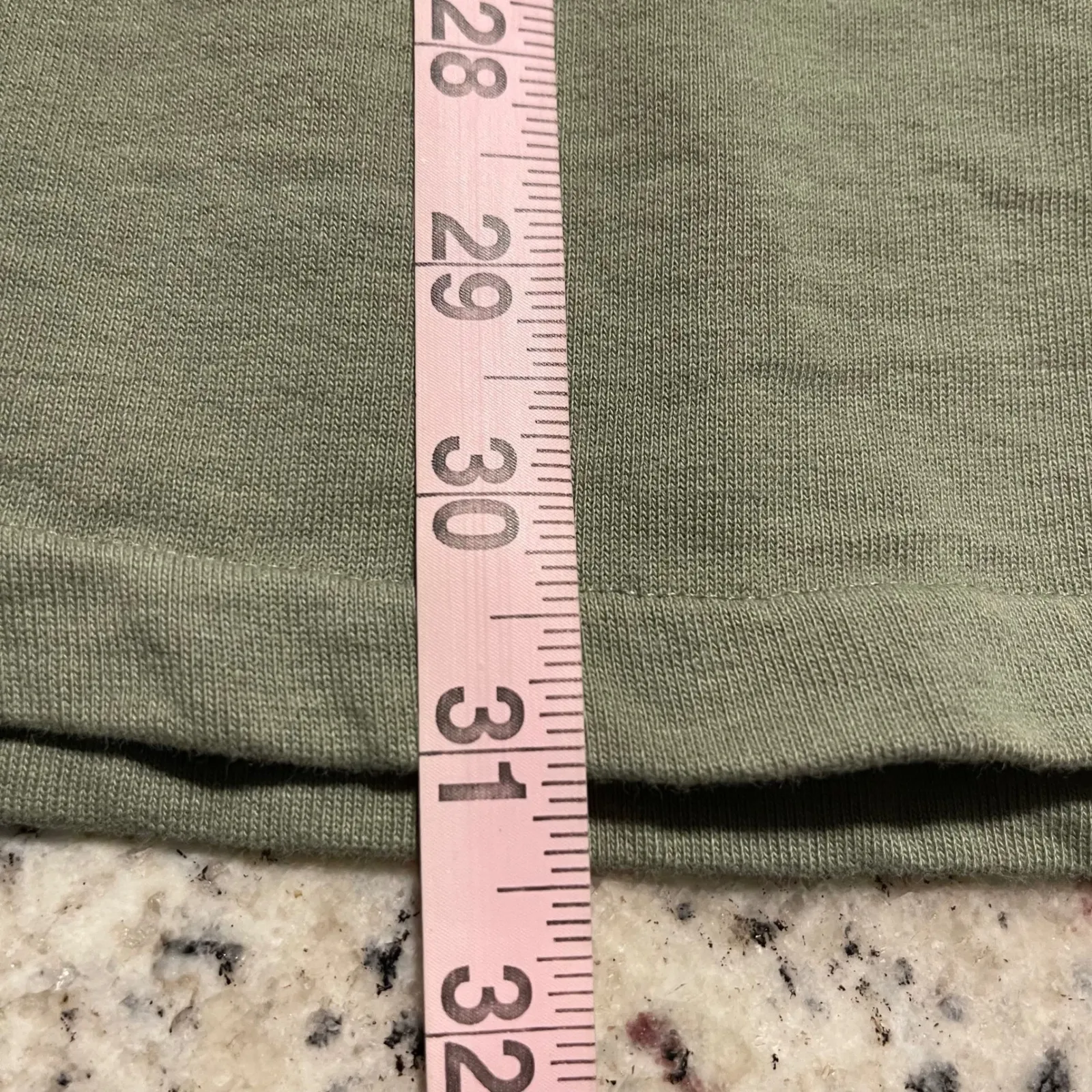 ZARA Sage Green Puff Sleeve Sweatshirt Dress Casual Mini Size Small - Image 10