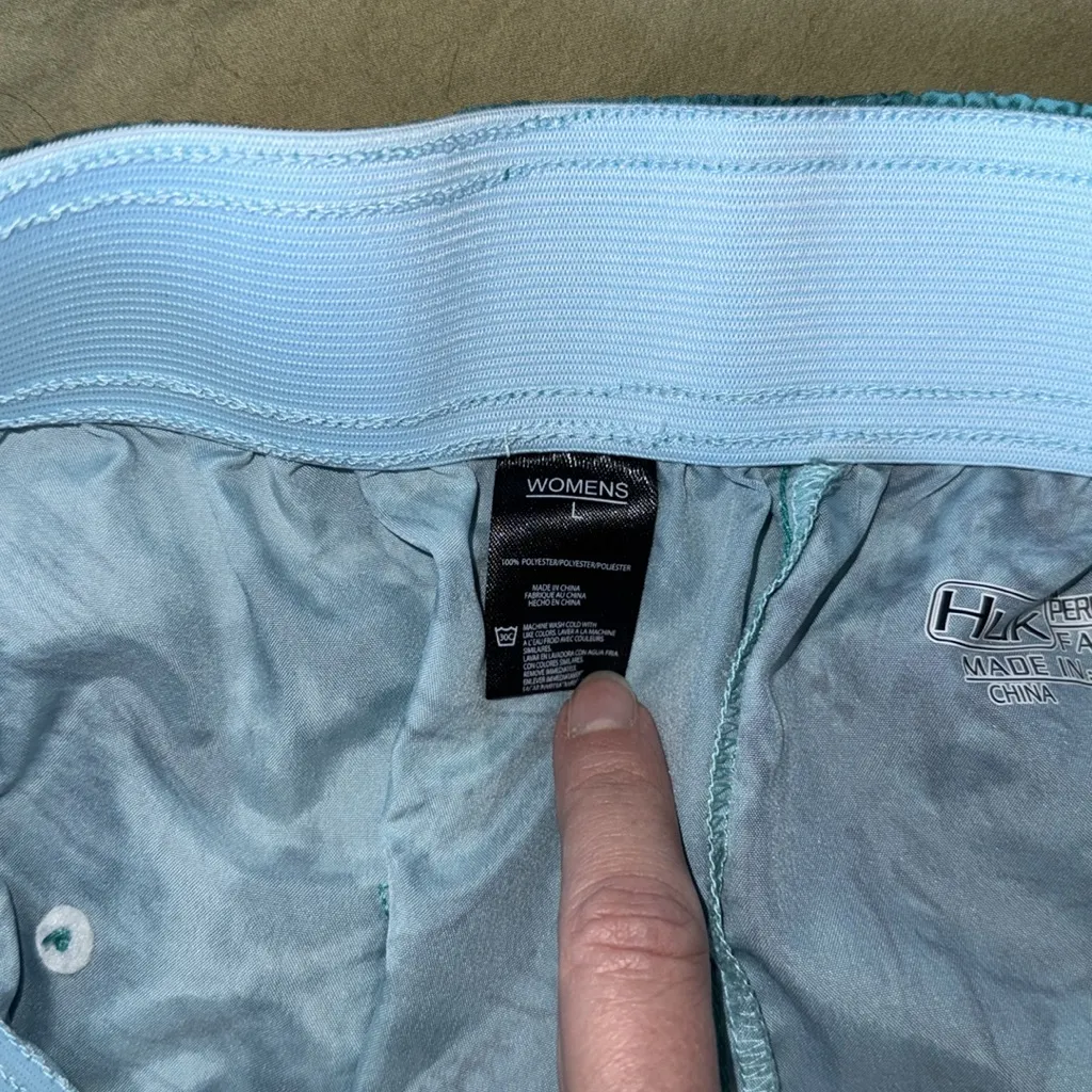 Huk Dock Shorts Green Size L - Image 8