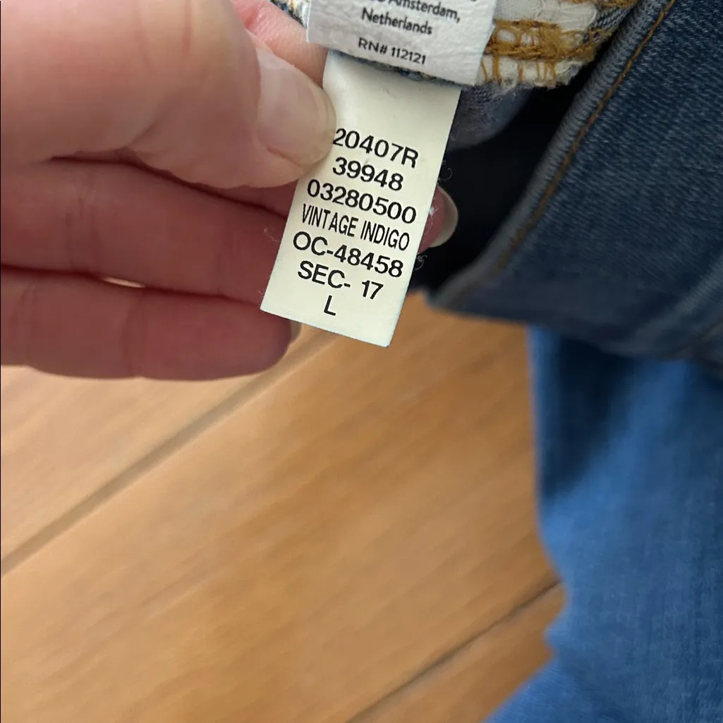 SPANX Seamed Front Wide Leg Pull On Jeans - Image 9