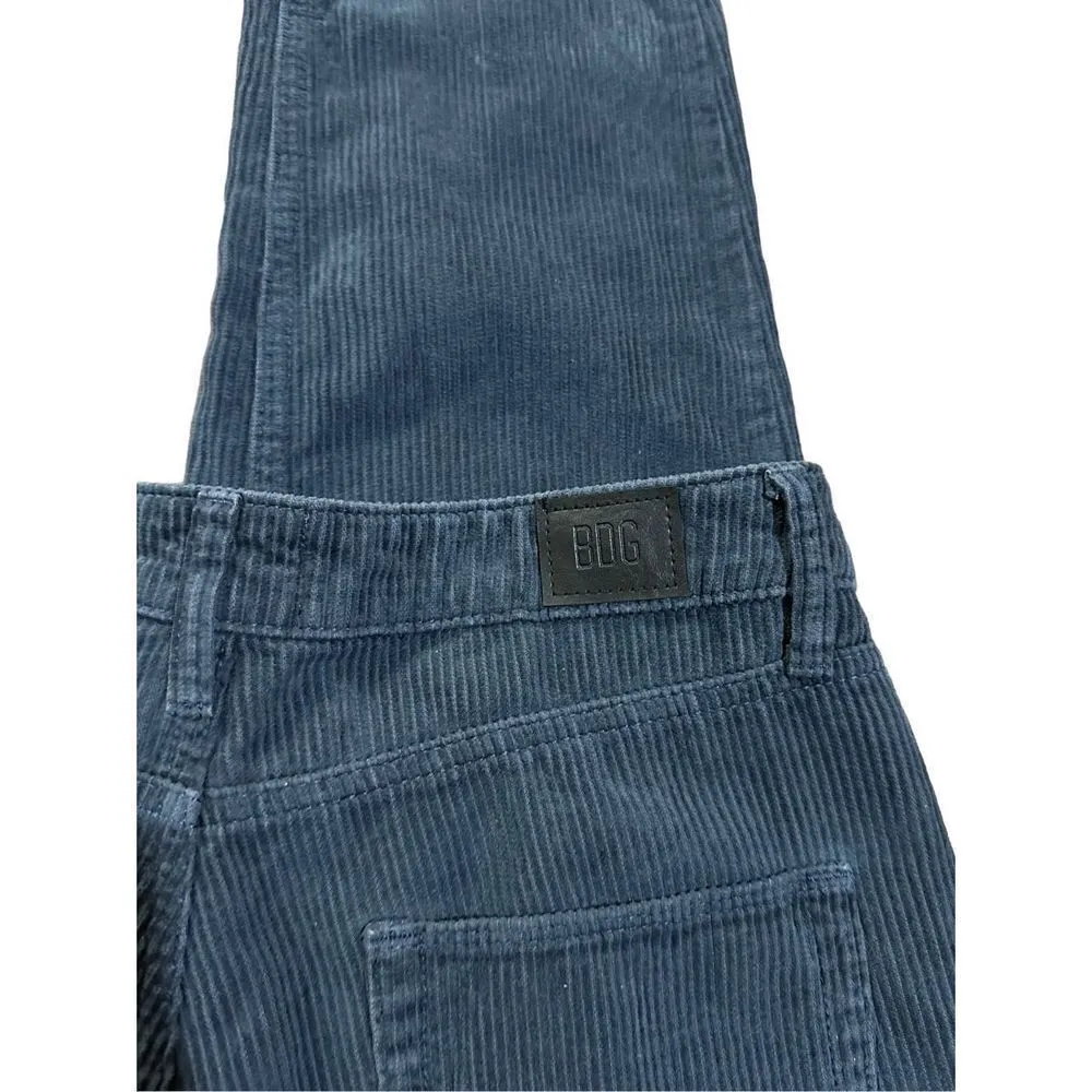 BDG Urban Outfitters Mom High-Rise Blue corduroy pants sz 29 - Image 4