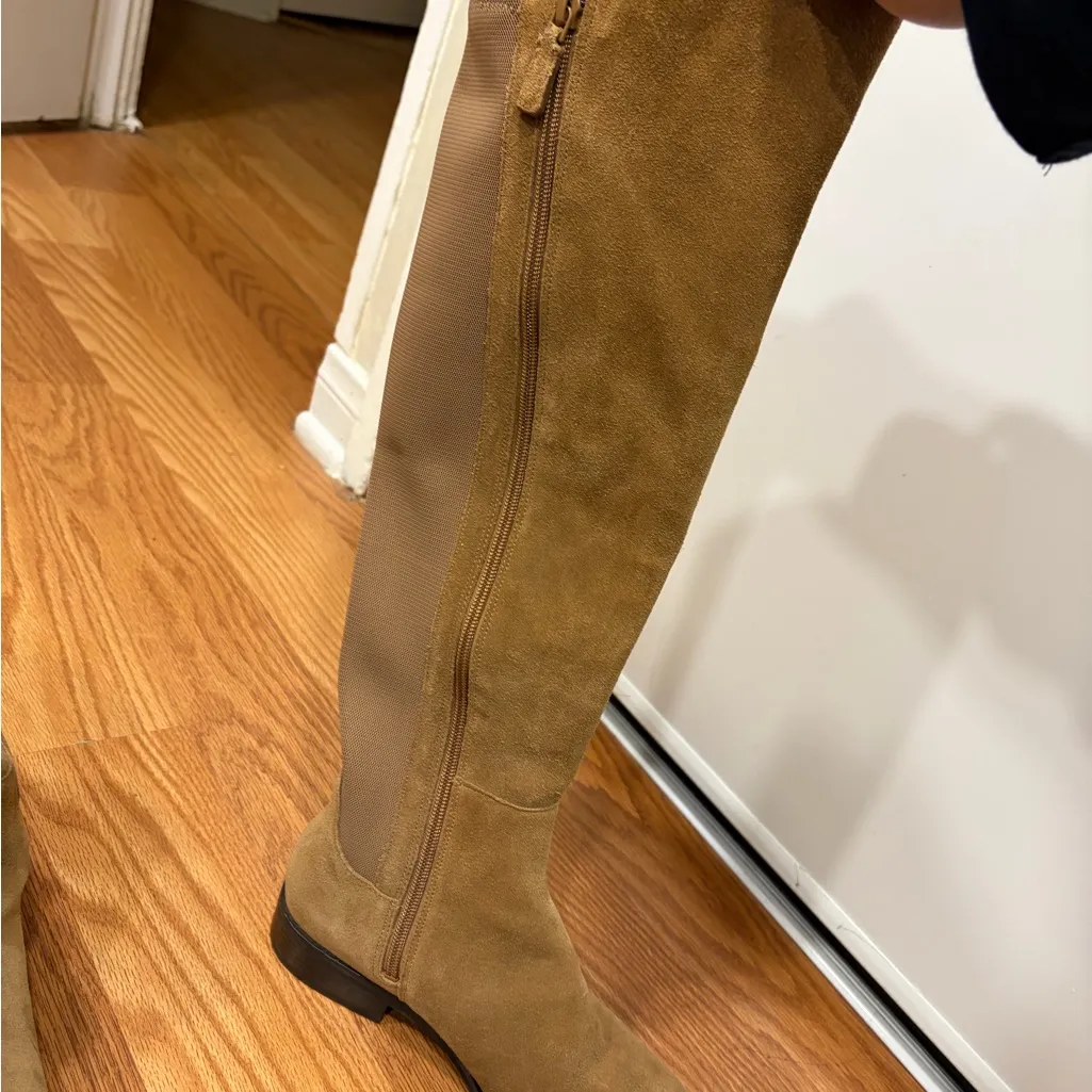 Cole Haan Tan Over the Knee Boots - Image 2