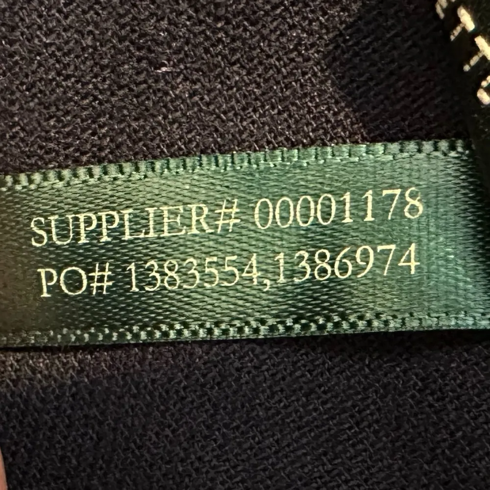 Ralph Lauren Navy Capri Pants Horseshoe Charm 5 Inch Ankle Zippers Women's 8 - Image 10