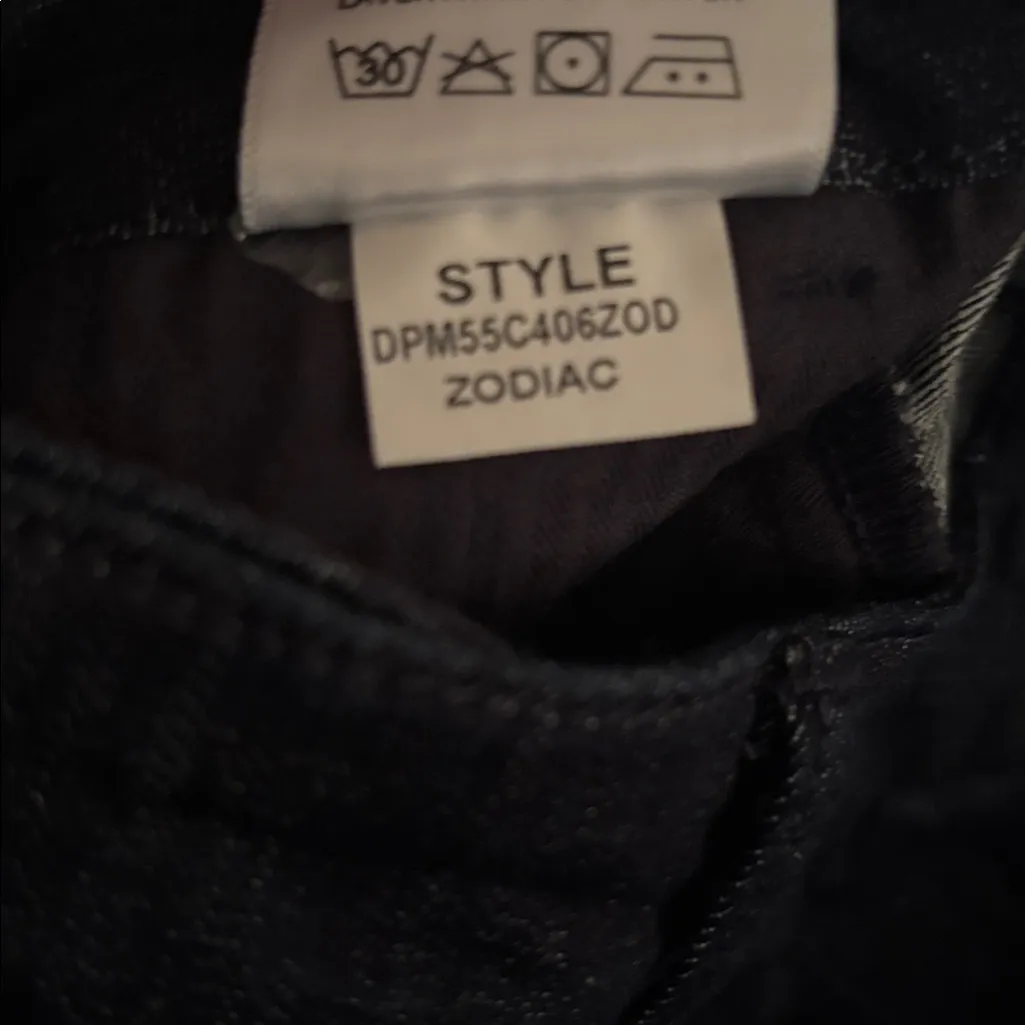 Dear John Denim Brandy Mid Rise Wide Leg Trouser Pant Jean Sz 28X31” Zodiac Wash - Image 8