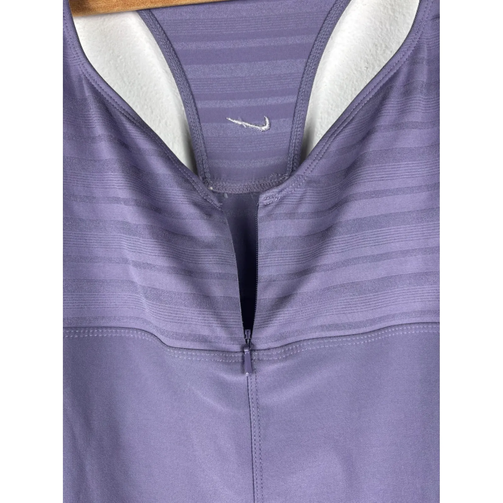 Nike Bodysuit Jumpsuit Sleeveless Athletic‎ Workout Activewear Purple Size XS - Image 6