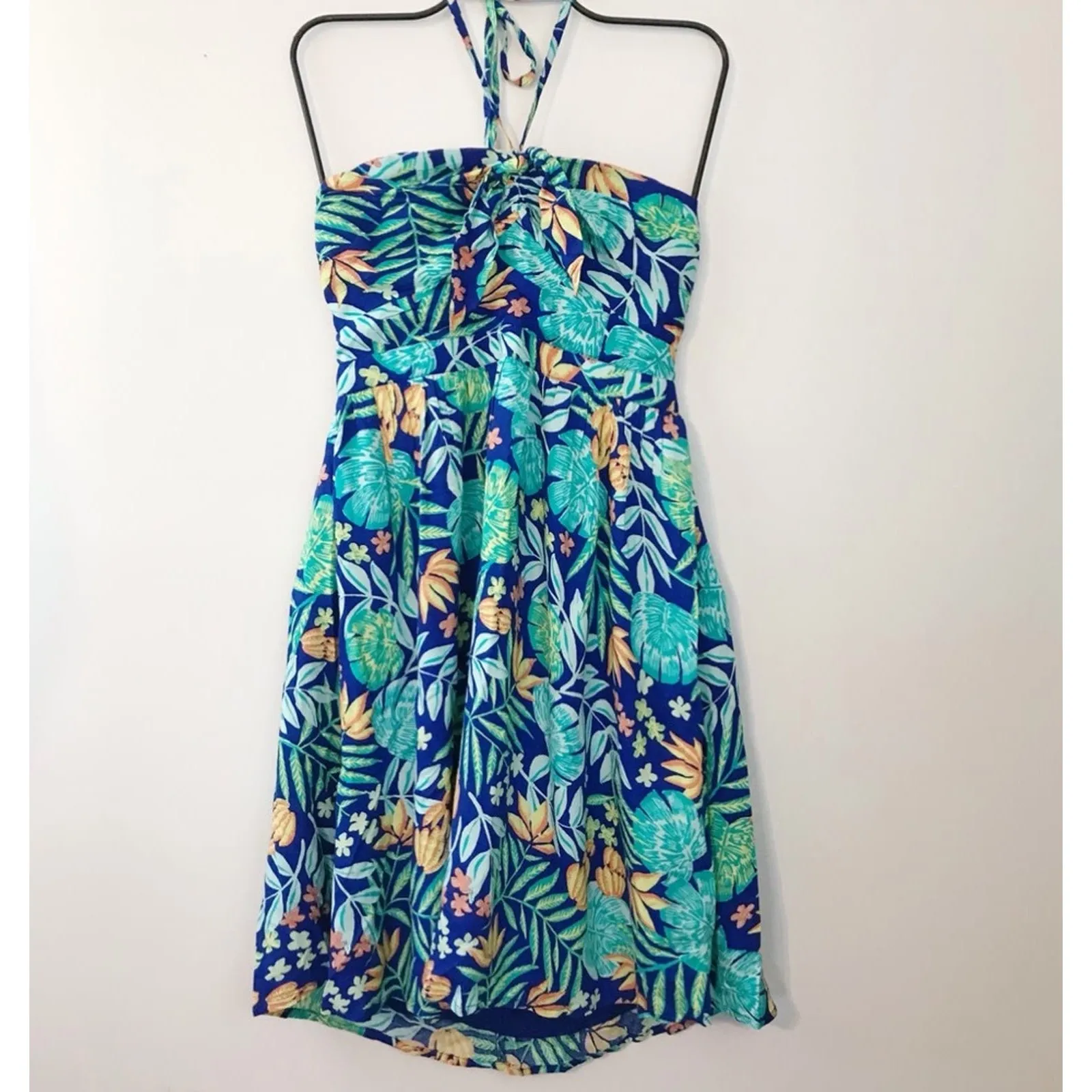 ModCloth Tropical Hawaiian Convertible Guests Welcome Flowy Sundress Dress M new - Image 3