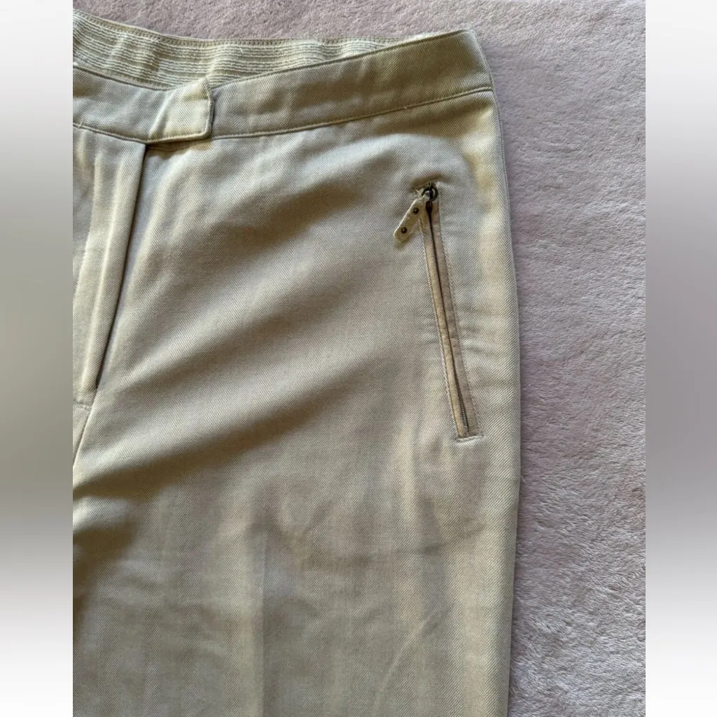 Tail Women's Beige Golf‎ Pants Ankle Performance Tech Stretch Waist 30 Tan - Image 5