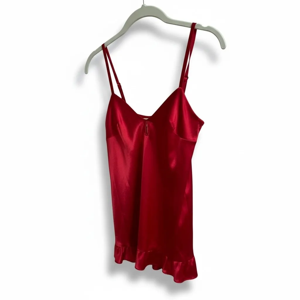 Seductivewear by Cinema Red Sequin Babydoll Lingerie Dress Medium - Image 7
