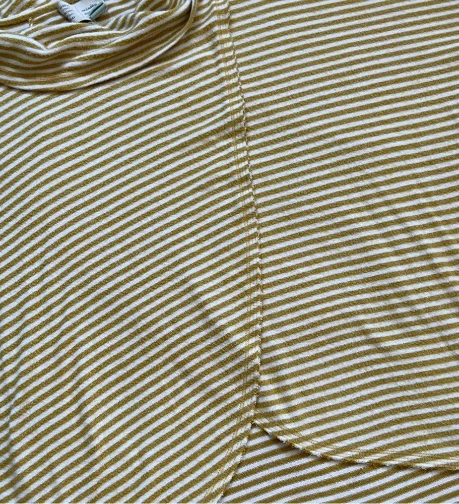 Saturday Sunday Striped Cowl Neck Draped Top - Image 3