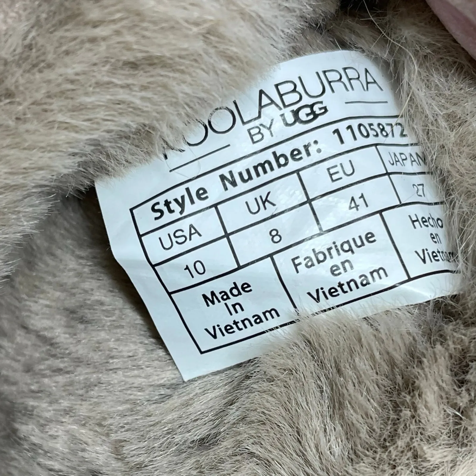 Koolaburra By UGG Ishani Suede Bow Faux Fur Slippers Slides Amphora Taupe 10 - Image 12