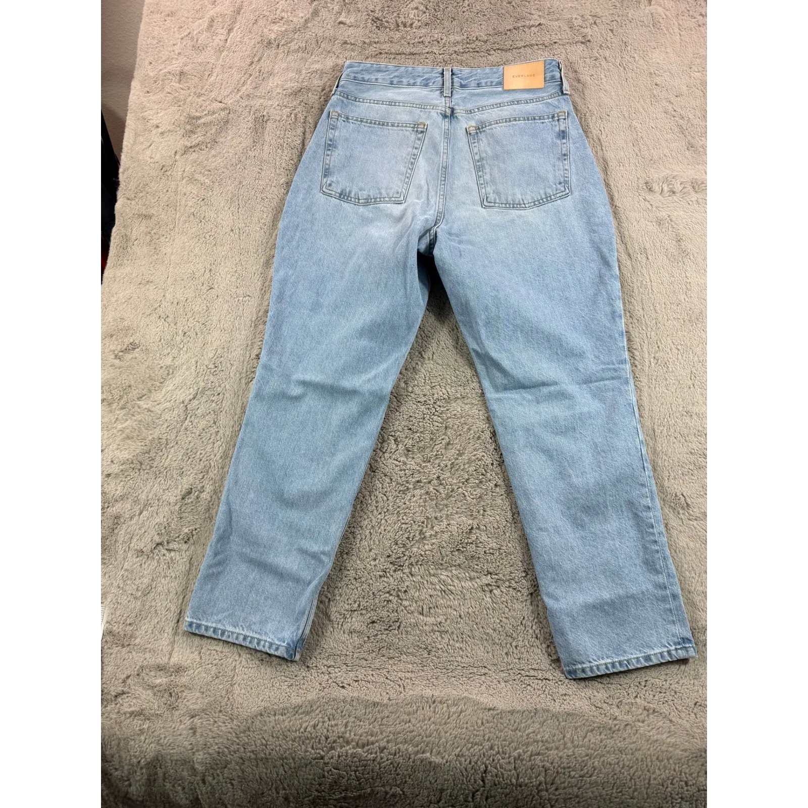 NWOT Everlane The Curvy 90 Cheeky Straight Jeans Fly Button Organic Cotton Sz 30 - Image 5