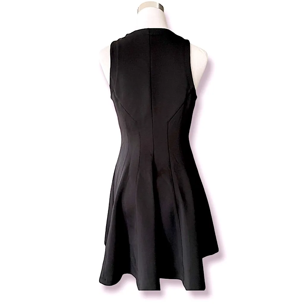 Bar III Black Sleeveless Dress with front zipper cute elegant work, date, formal - Image 7