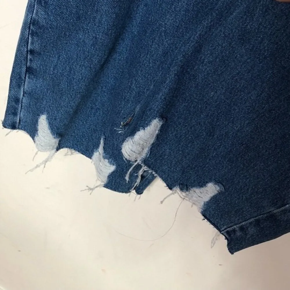 Good American Jagged Hem Jeans Straight Leg Jeans Plus Size 18 - Image 8