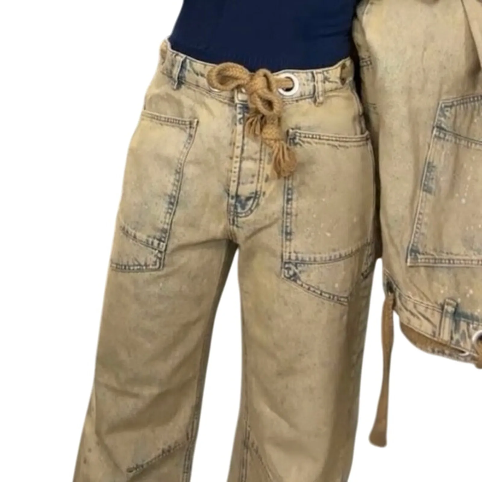 WE THE FREE Moxie Low Slung Pull On Barrel Size 28L New with Tag MSRP $148 SOO - Image 9