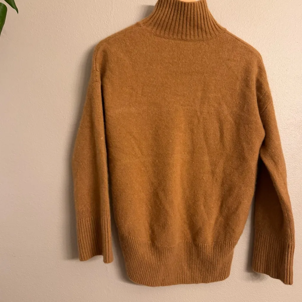 FRAME High Low‎ Turtlenck Sweater - Image 3