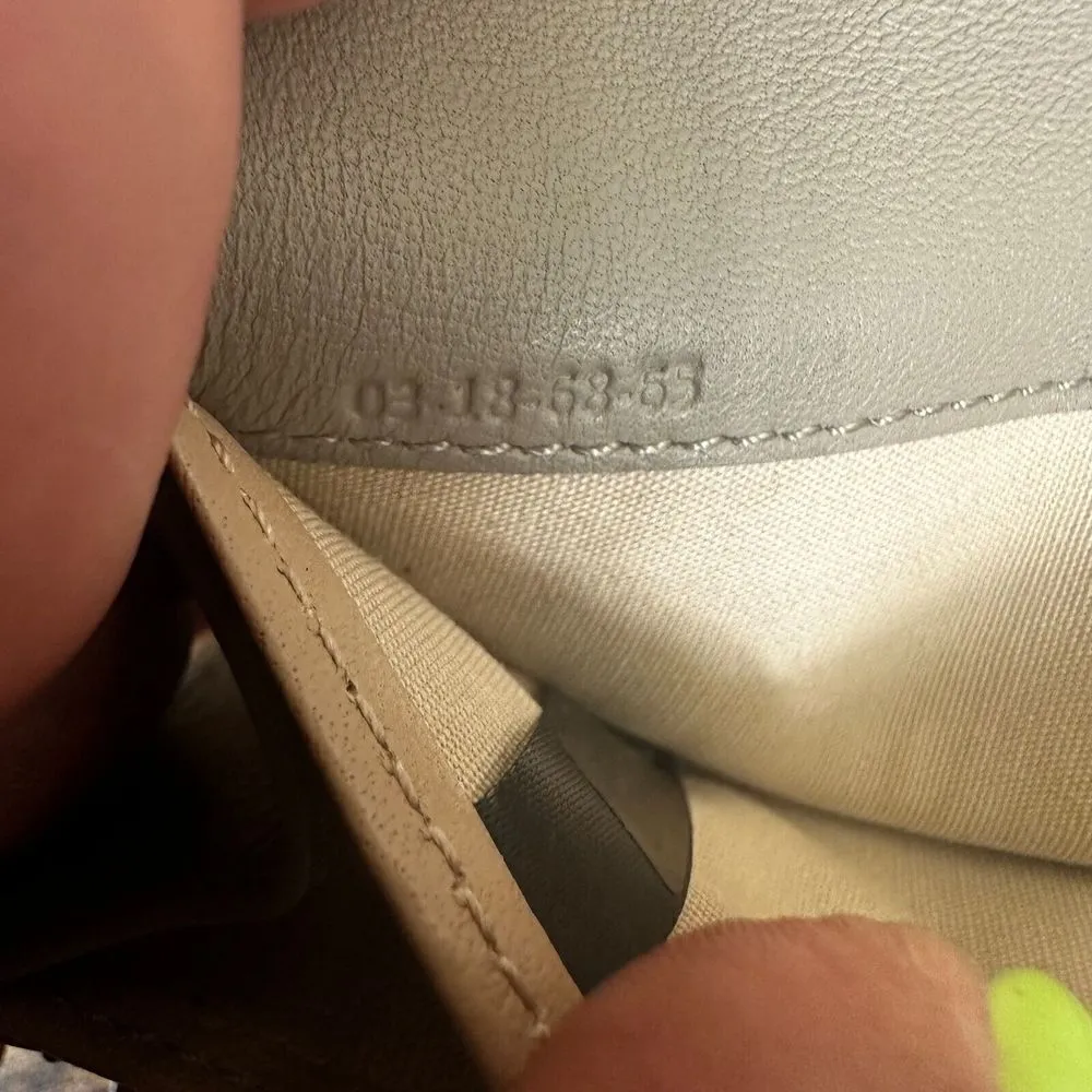 Chloe Indy Long Wallet With Flap Gray Leather‎ - Image 15