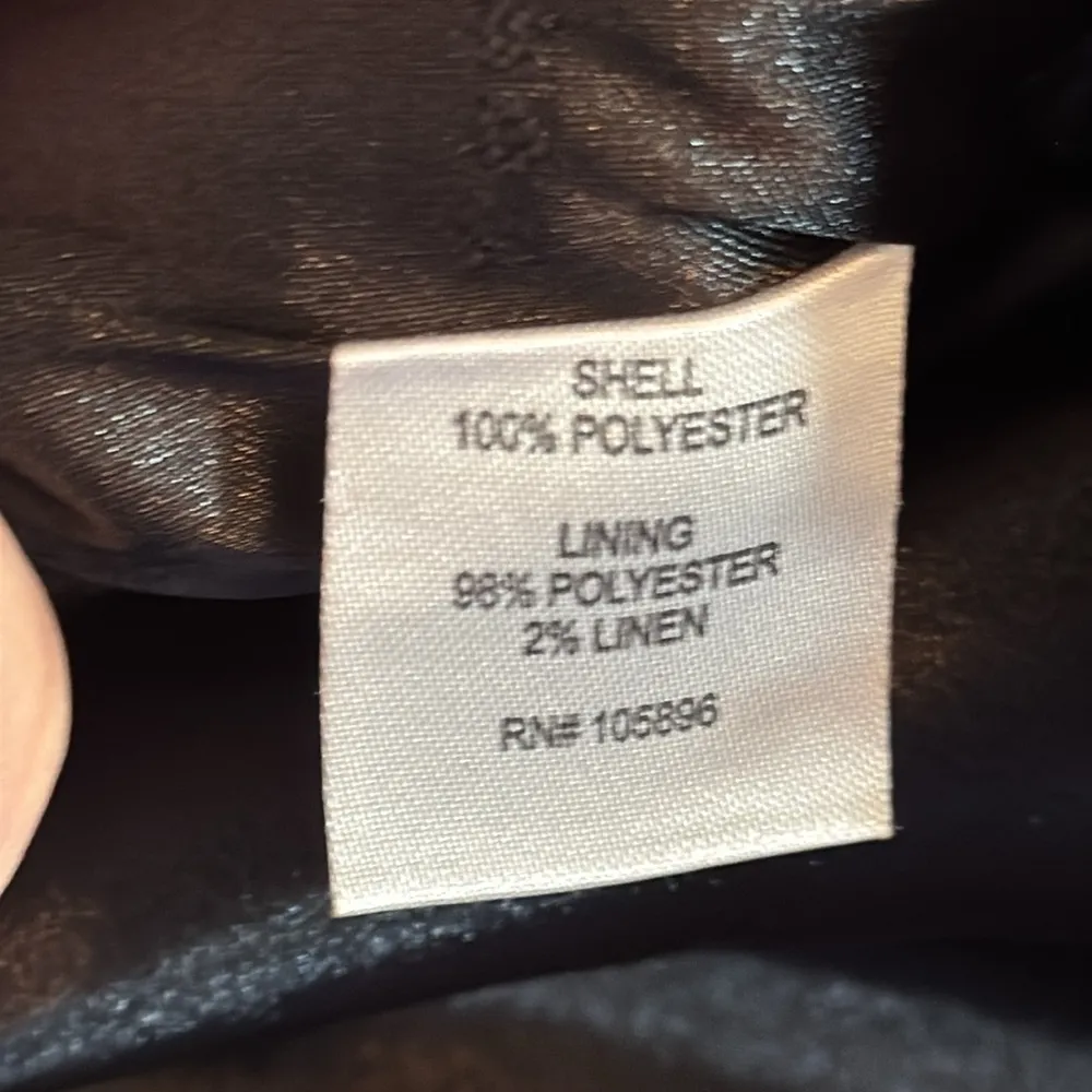 Worth New York Faux Fur Jacket With Piette Embellishment Black - Image 4