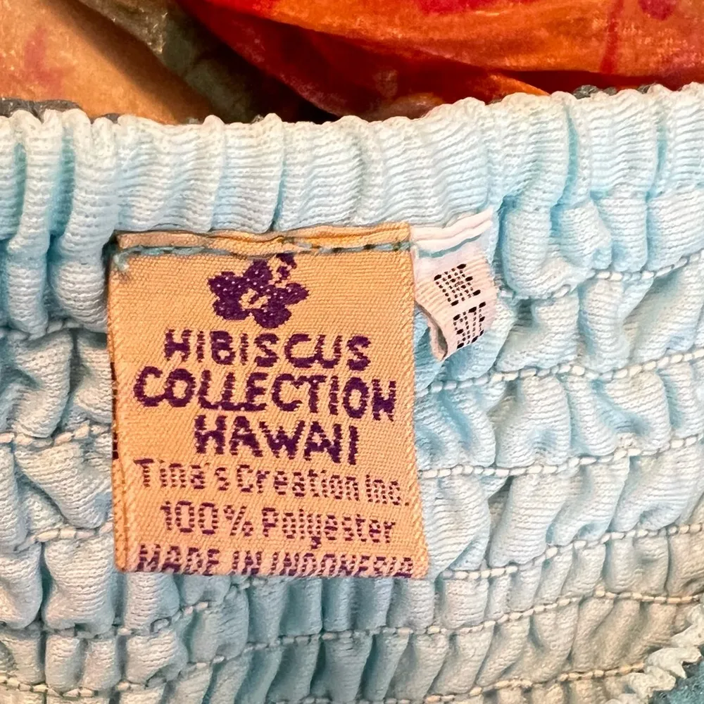 Hibiscus Collection Hawaii Convertible Smocked Floral Dress Tropical Resort Size undefined - Image 8