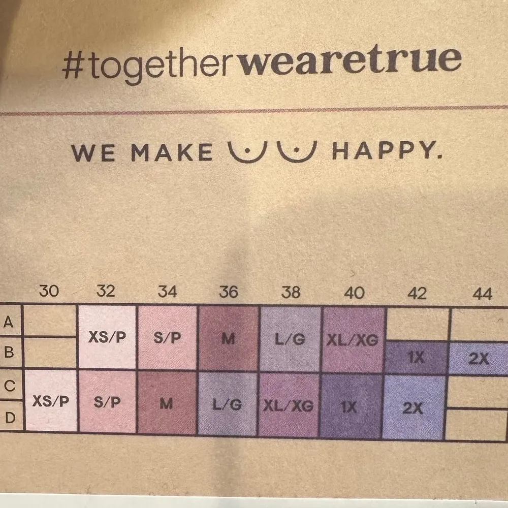 NWT -  V-Neck Wireless Bra ~ XS, Black in Color - Image 8