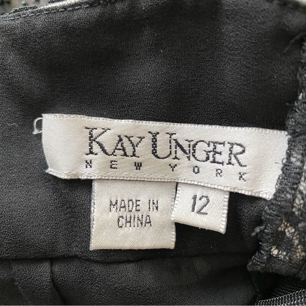 Women's Floral Beaded Maxi Dress Black Size 12 - Image 10