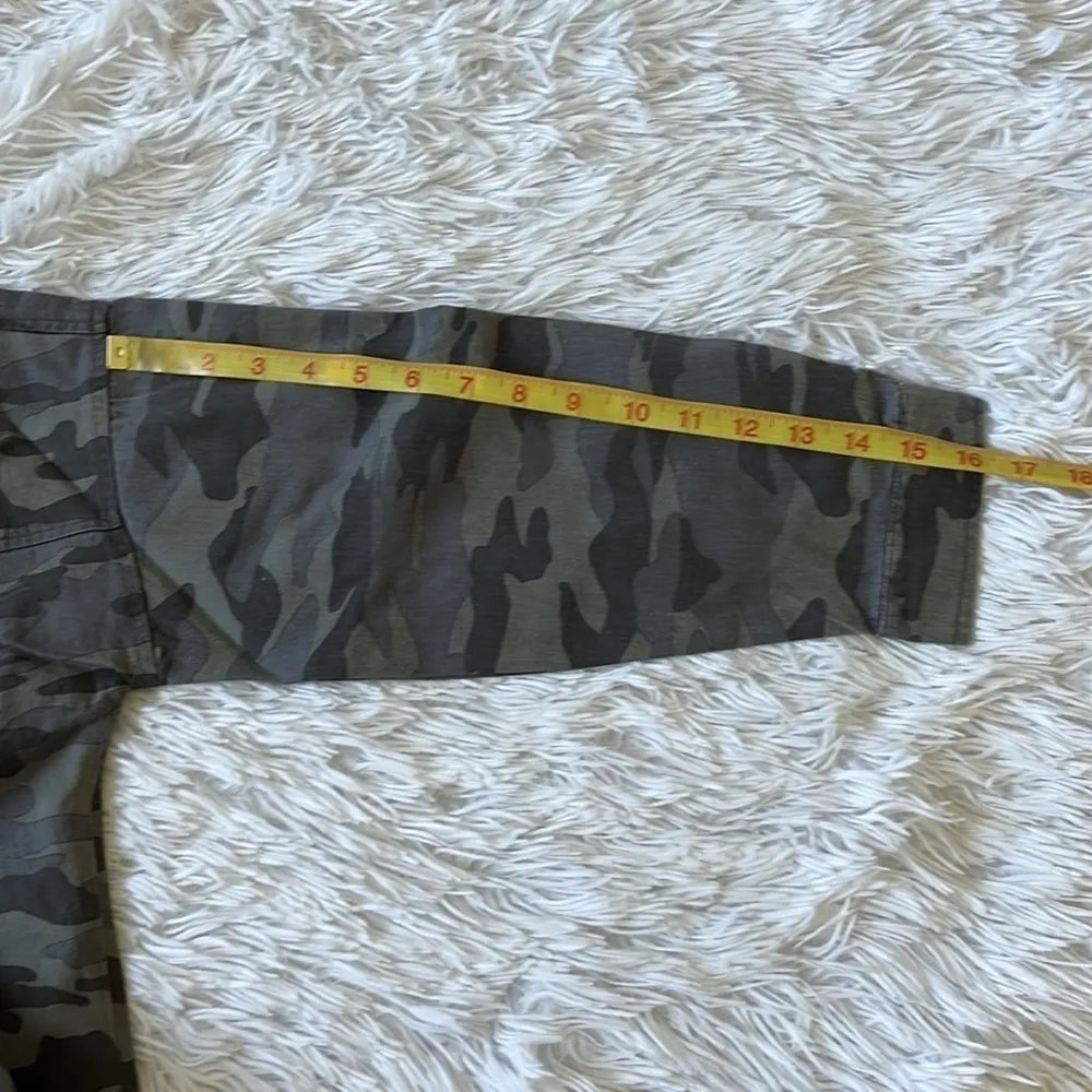 Mud Pie Women’s Oversized STERLING GREEN CAMO SHACKET size Medium - Image 13