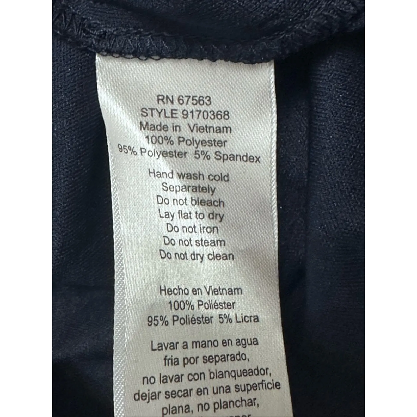 SLNY Sheath Dress Flowing Capelet Round Neckline Bead Accents Blue Women's 6 NWT - Image 10