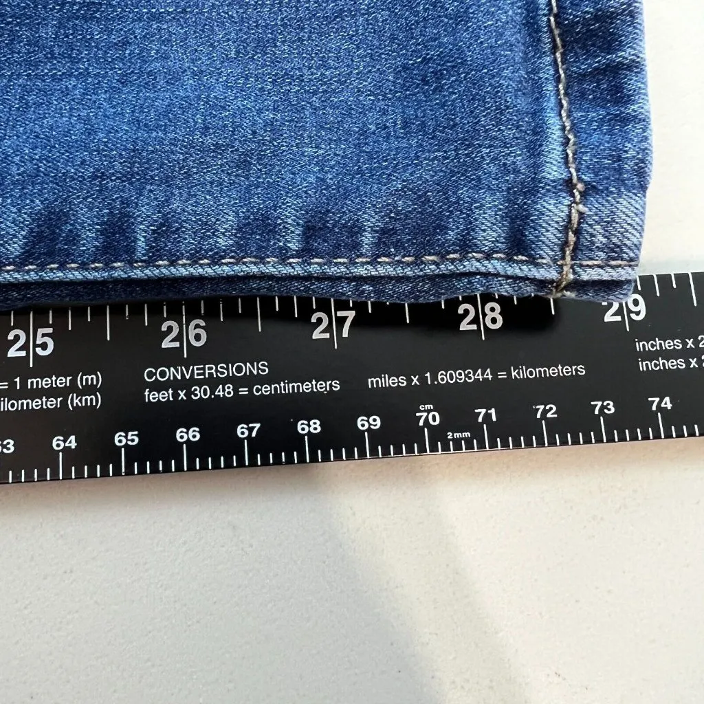 Joe's Jeans Womens 32 Blue Boyfriend Straight Leg Denim Medium Wash High Waisted - Image 9