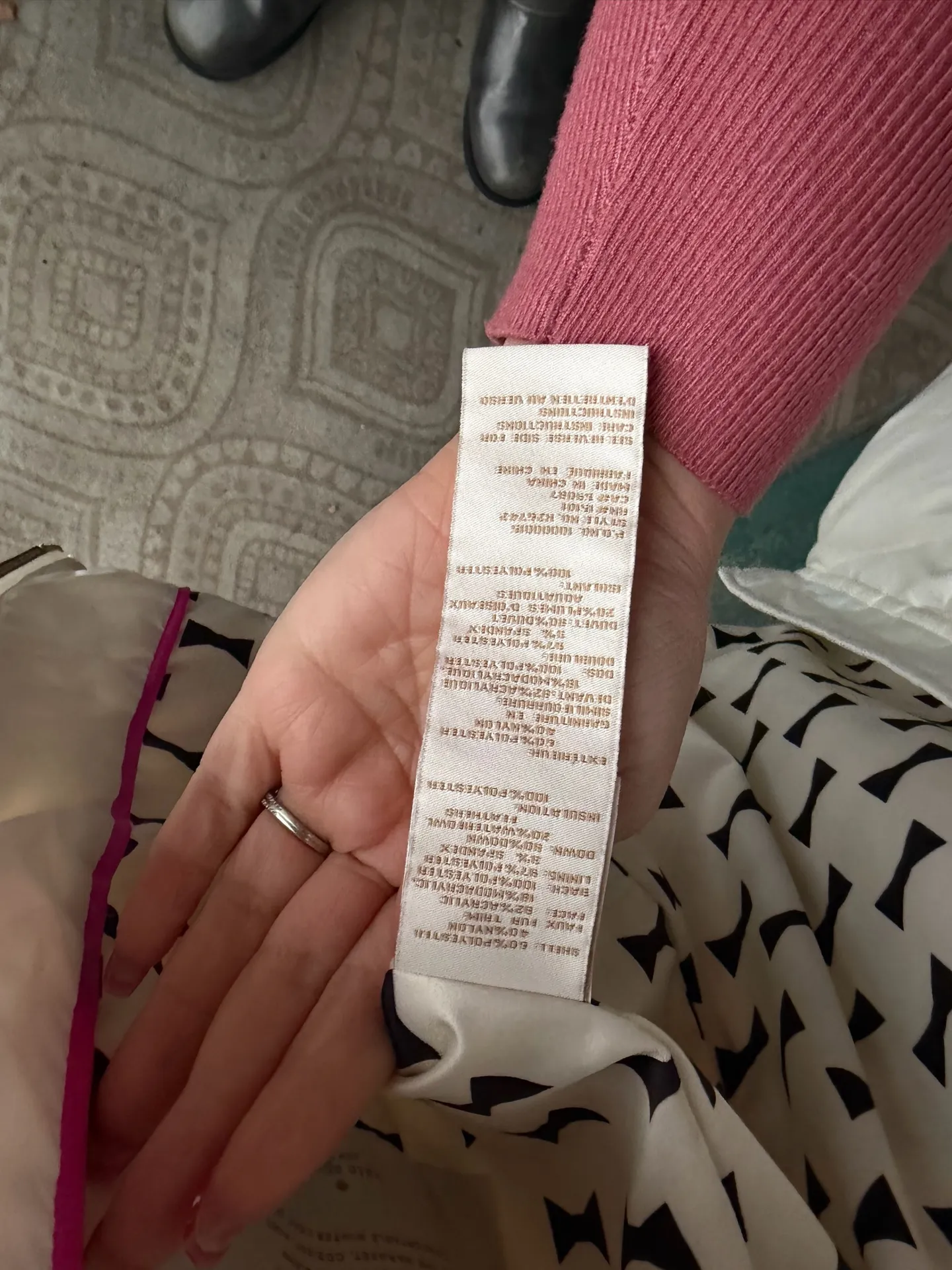 Kate Spade Women Cream Parka  - Image 4