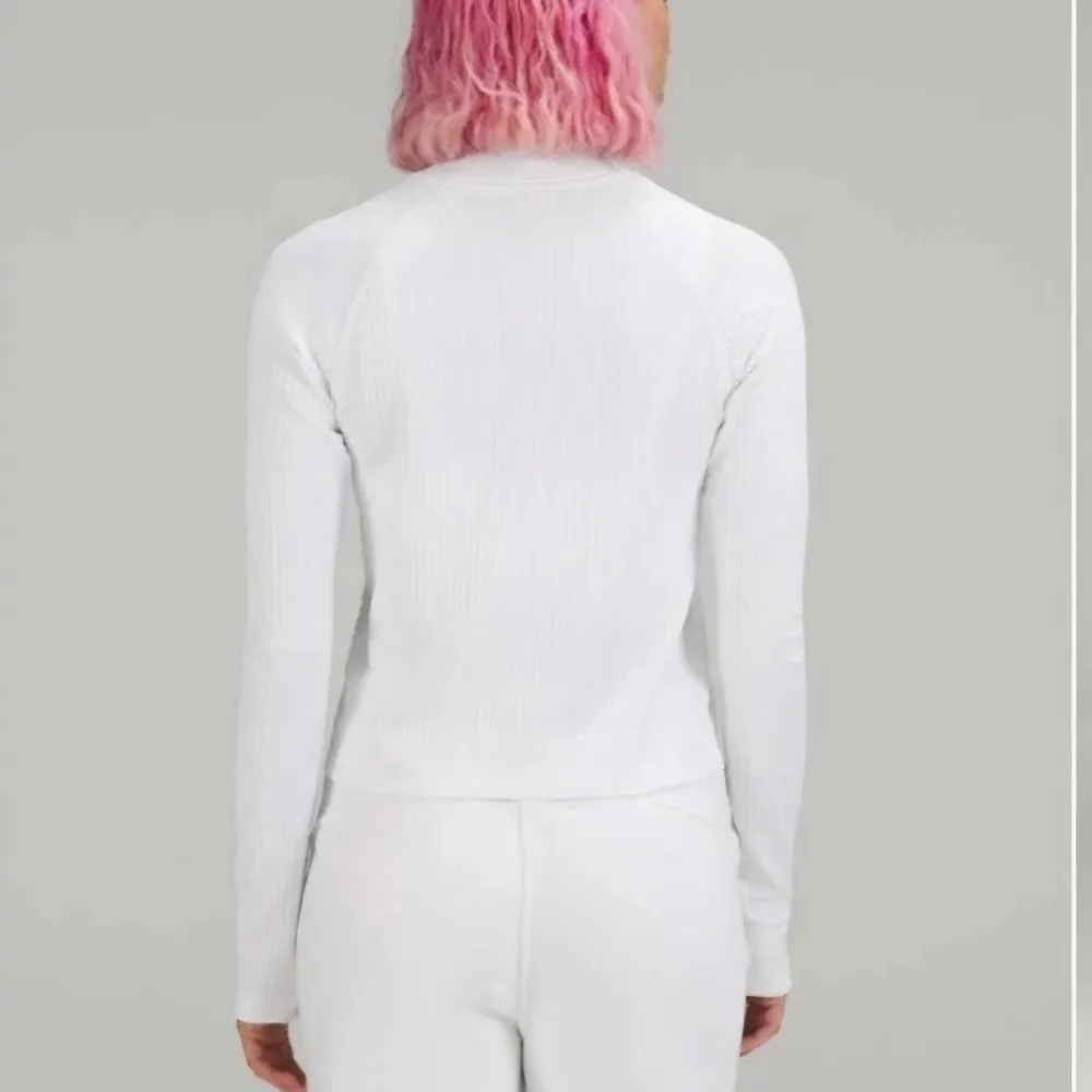 Lululemon Athletica Rest Less Cropped Half Zip - Image 2