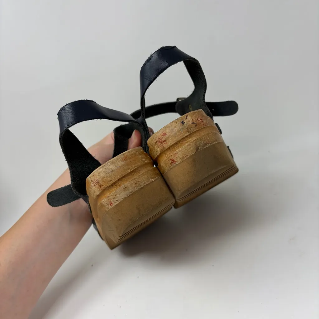 Troentorps Anna Clogs Size 40 or US 10/10.5 Blue - Image 8