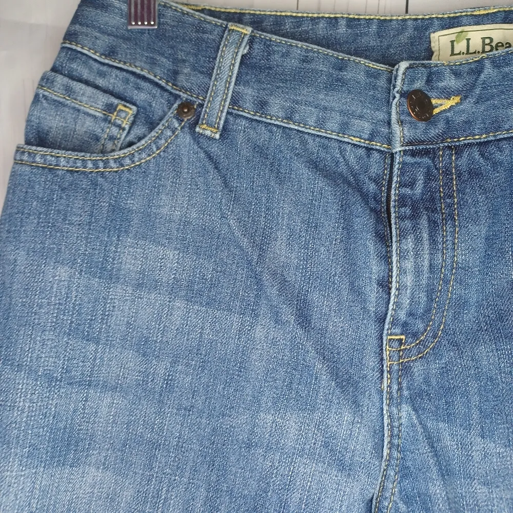 L.L.Bean Favorite Fit Curvy Jean 100% cotton - Image 5