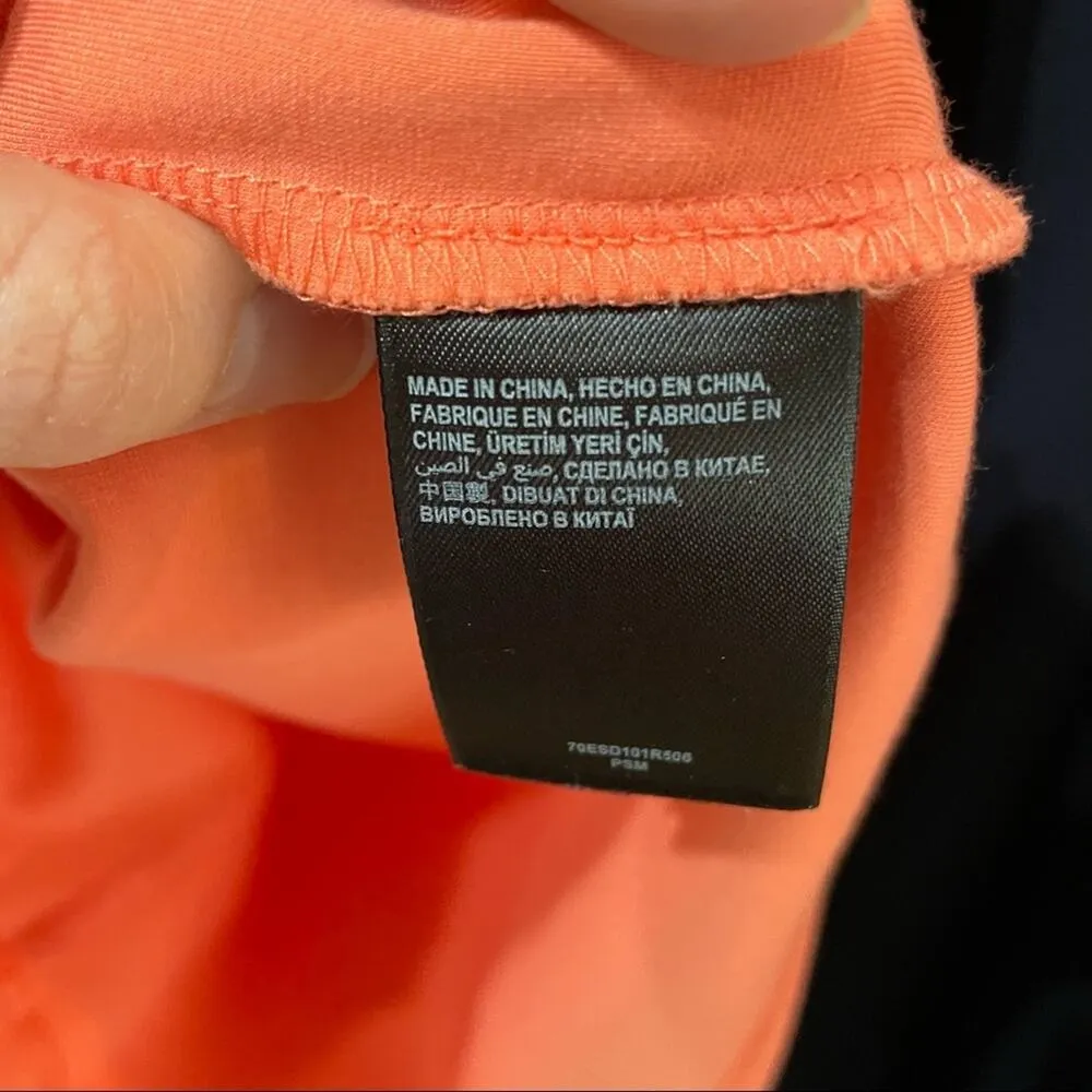 Bebe Orange One Shoulder Baddie Bodycon Mini Dress XS Y2K Asymmetrical Party - Image 8