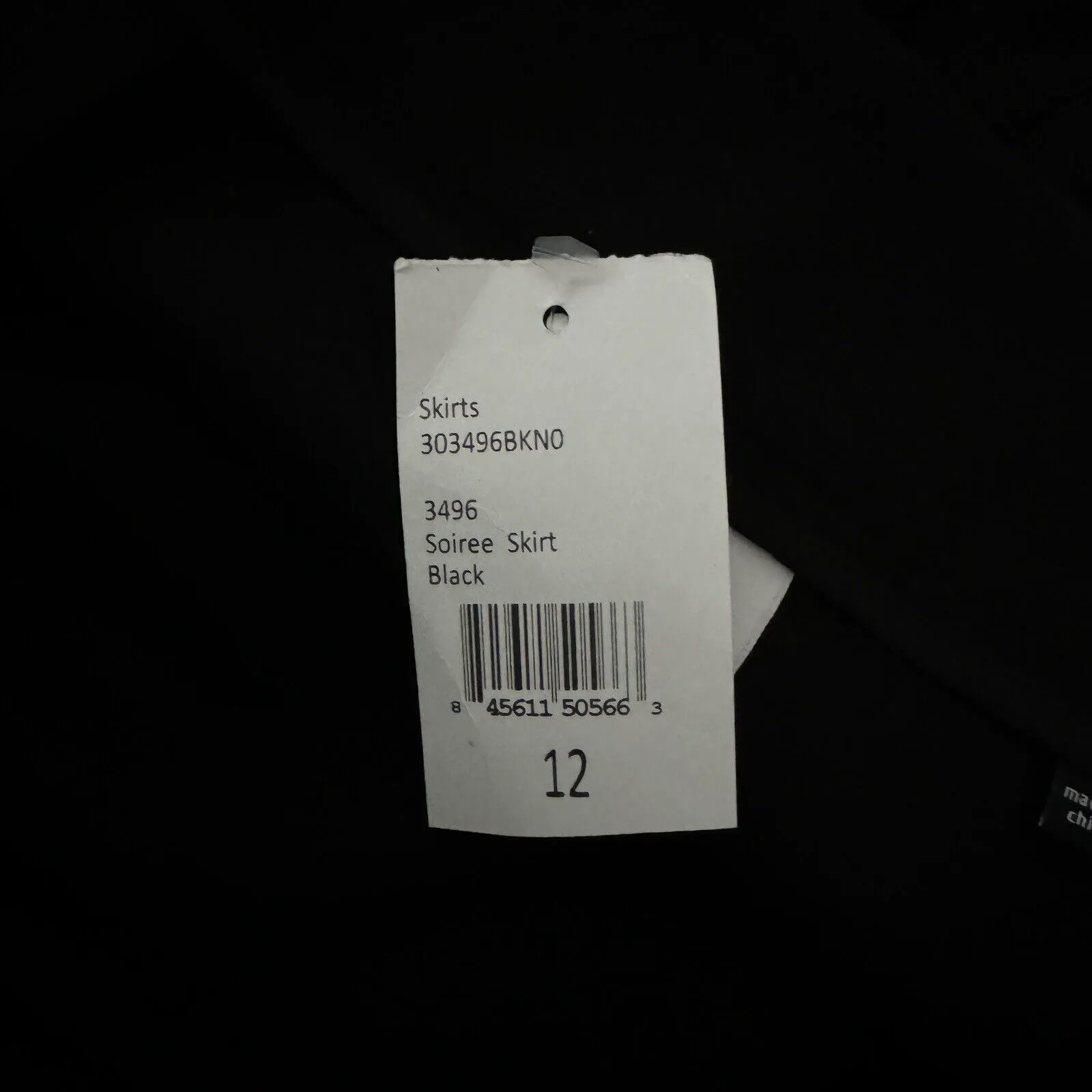 Cabi Skirt Womens 12 Black Soriee Skirt‎ Lace Overlay A-Line Feminine Romantic - Image 6