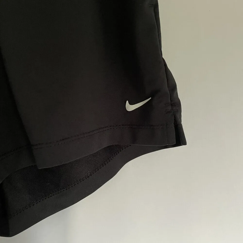 Nike dri-fit black workout athletic shorts casual pockets drawstring size small - Image 3