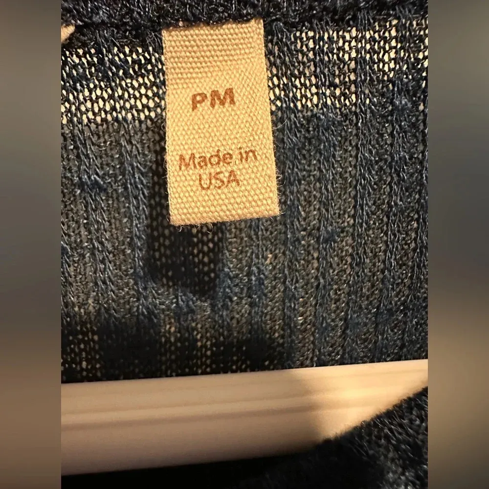 Soft Surroundings Bailey Top Waffle Knit Eyelet Sleeve Tunic NWOT - Image 5