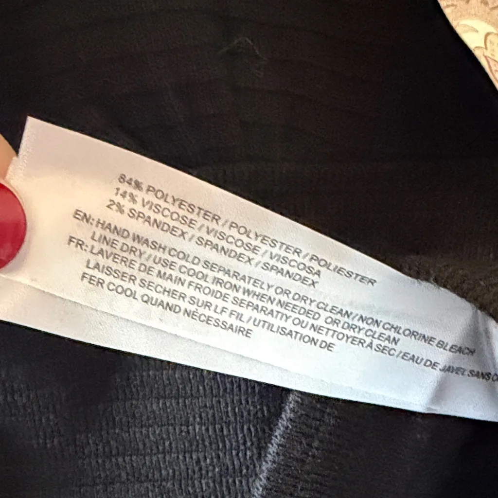 Band of the free Black Long Sleeve Women's Top xs - Image 3