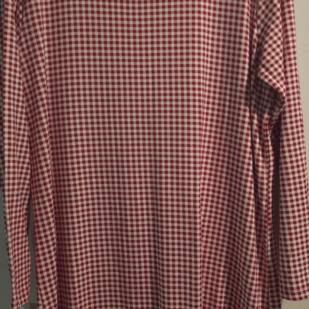 Charter Club Red and White Gingham Intimates - Image 6