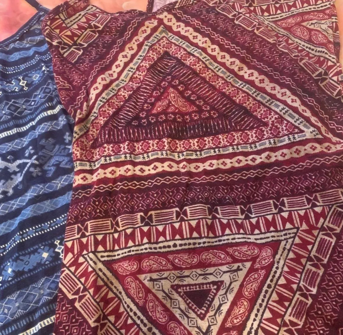 Aztec Patterned Tank Top - Image 3