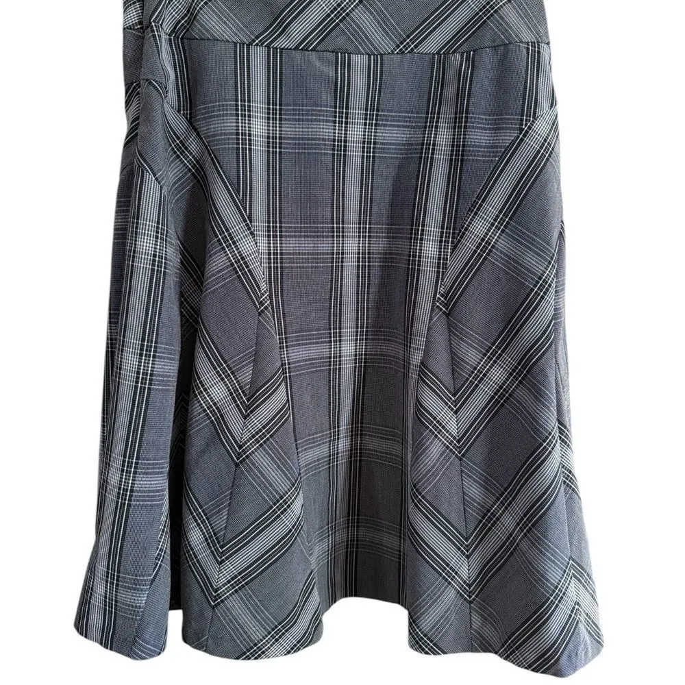 Grace Elements  Gray A Line Pleated Midi Skirt - Image 10