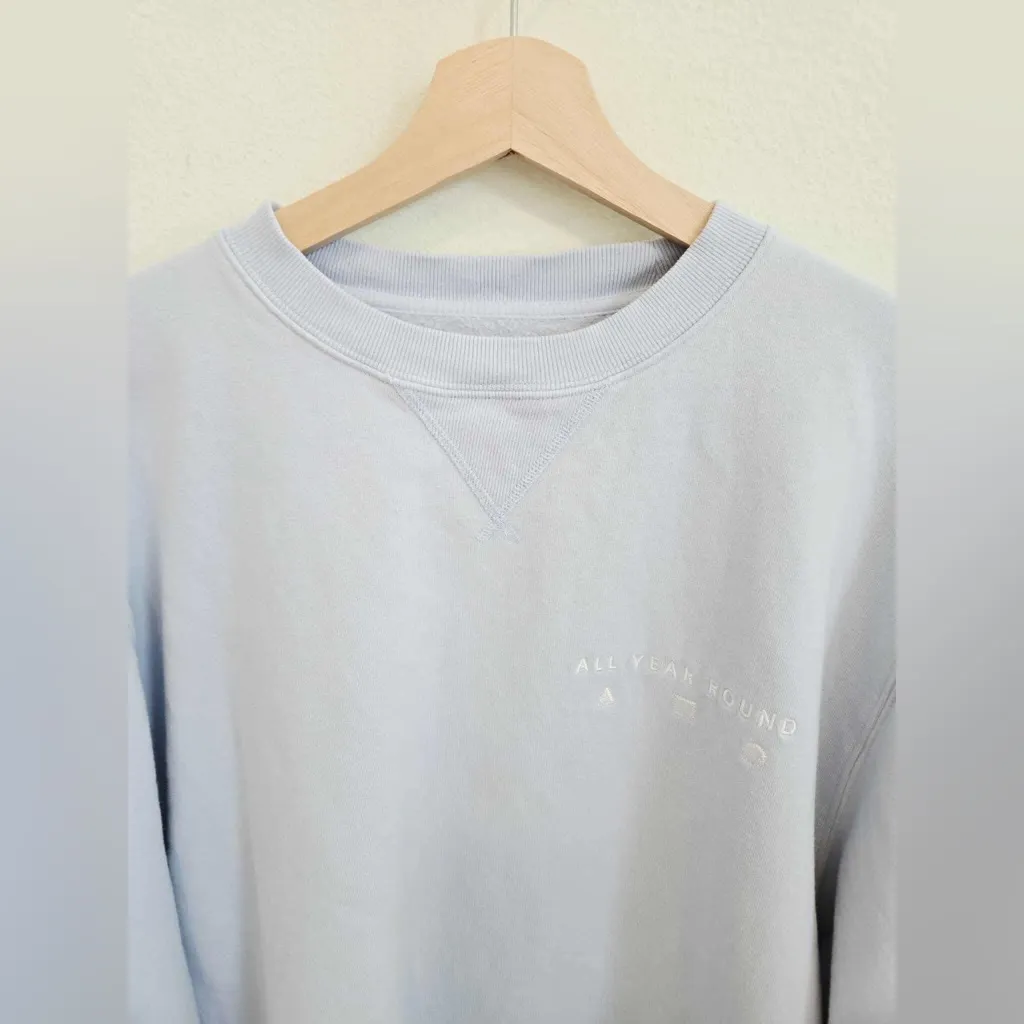 AYR Light Blue The Sweatshirt Crewneck All Year Round size XL - Image 6