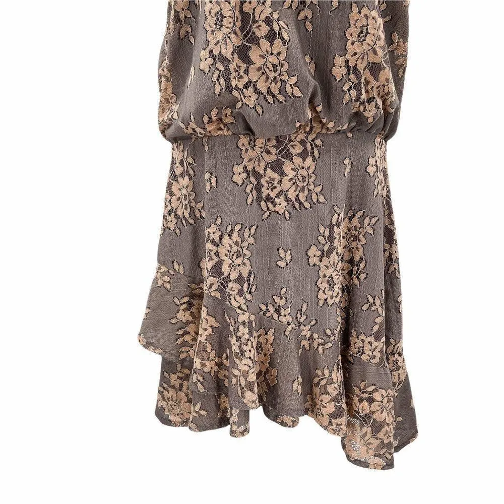 Do + Be Everlasting Lace Ruffle Mini Dress M - Image 7