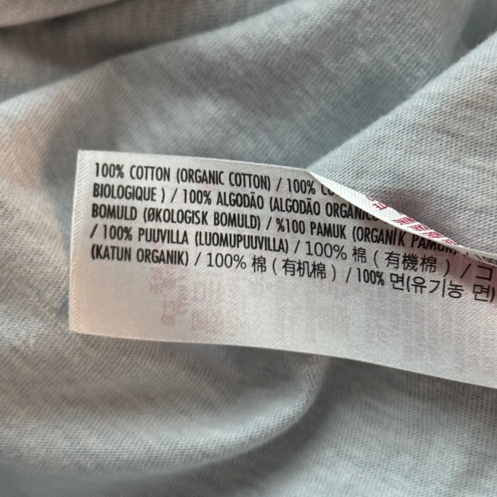 Mickey & Co Shirt Womens Large Organic Cotton Minnie‎ Mouse Crop Graphic Tee Blue - Image 9