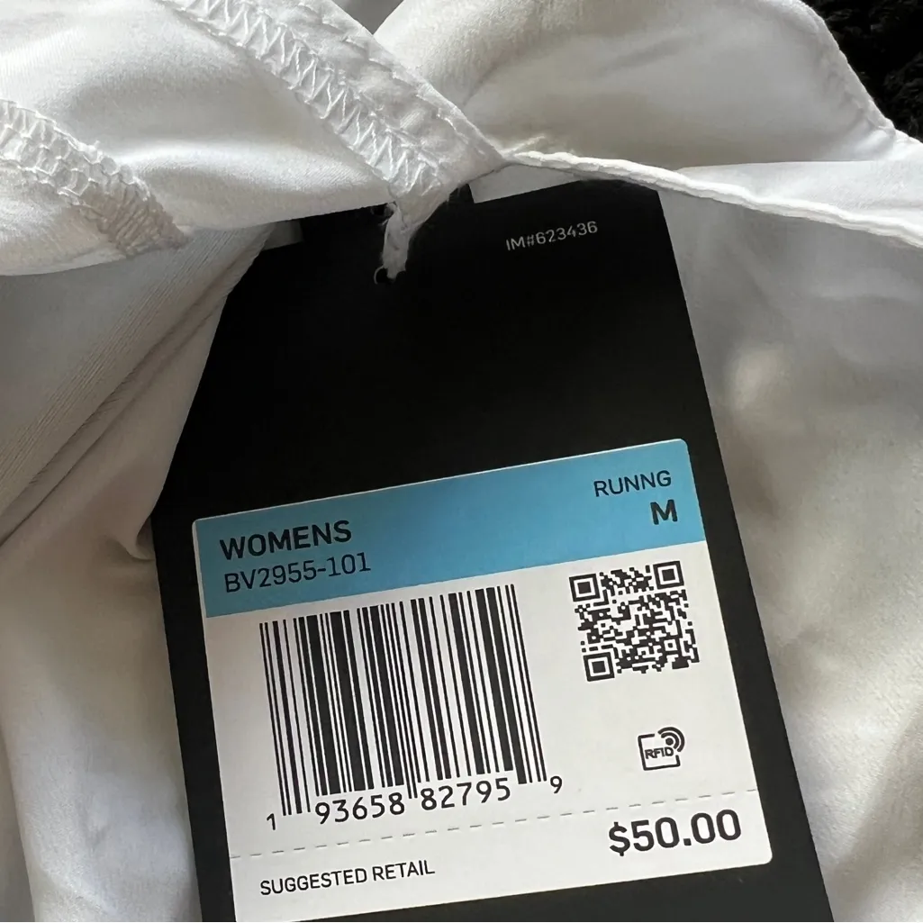 Nike Dri-FIT White 2 in 1 Athletic Tempo Shorts with Ifit logo NWT - Image 10