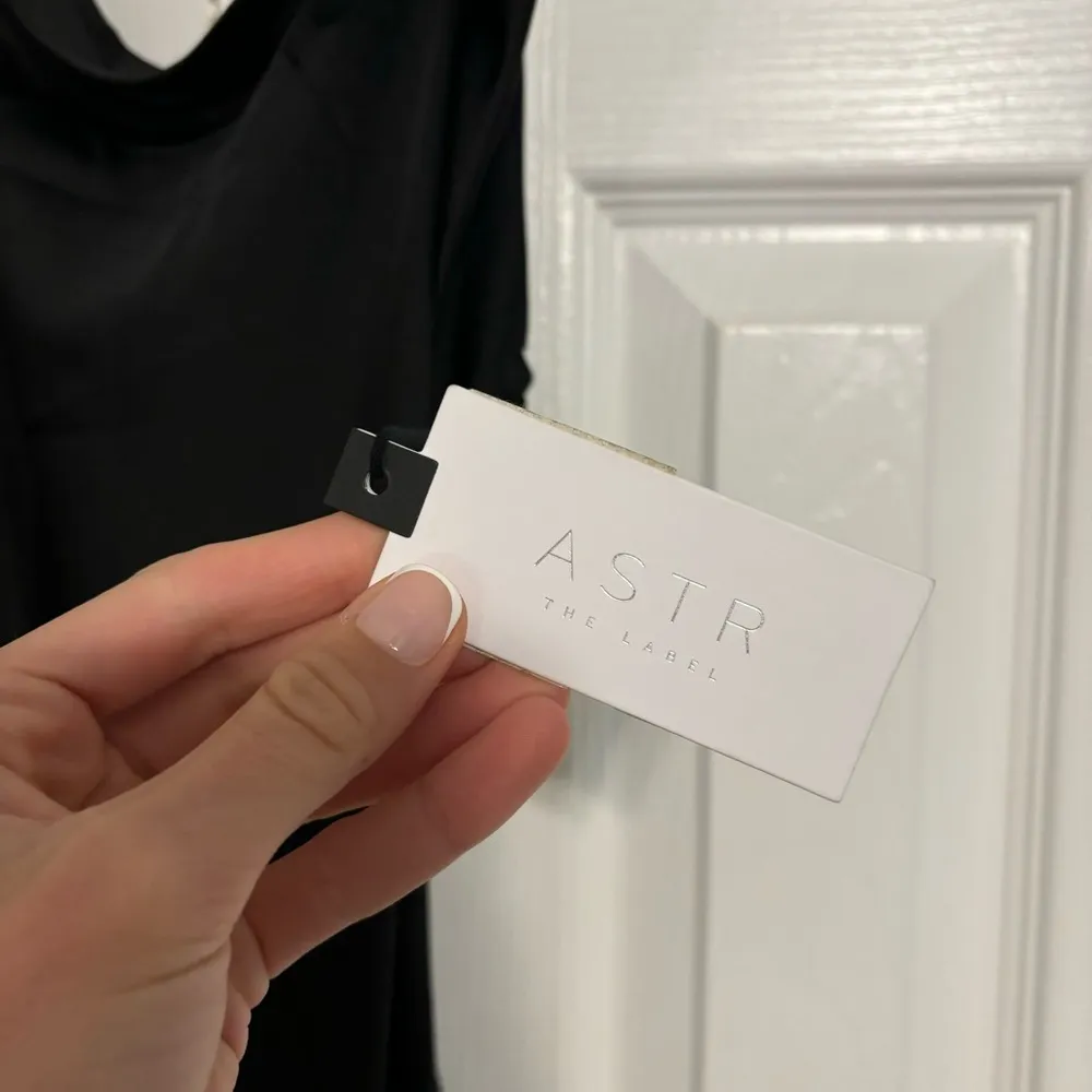 ASTR The Label Black Strappy Cowl Neck Midi Dress NWT - Image 8