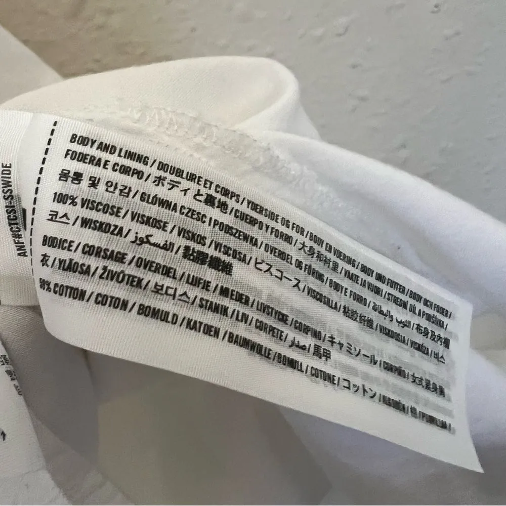 Abercrombie & Fitch Halter Lace-up Back Tiered Fit and Flare Mini Dress Size XS - Image 3