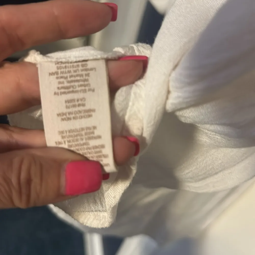 Free People tunic loose flowy size medium M great lines stain on front - Image 5