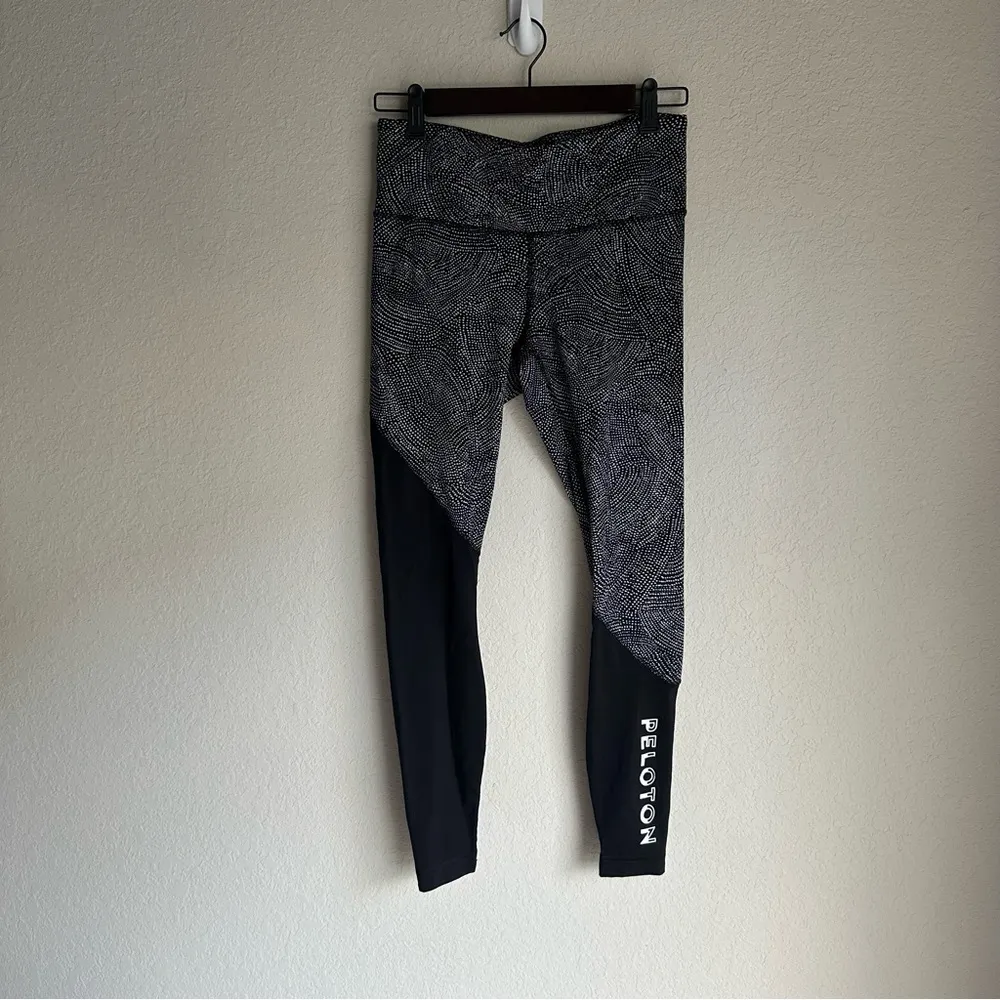 Lululemon Peloton Speed Wunder Under Tights Asym Free Spirit Ice Grey Leggings - Image 4