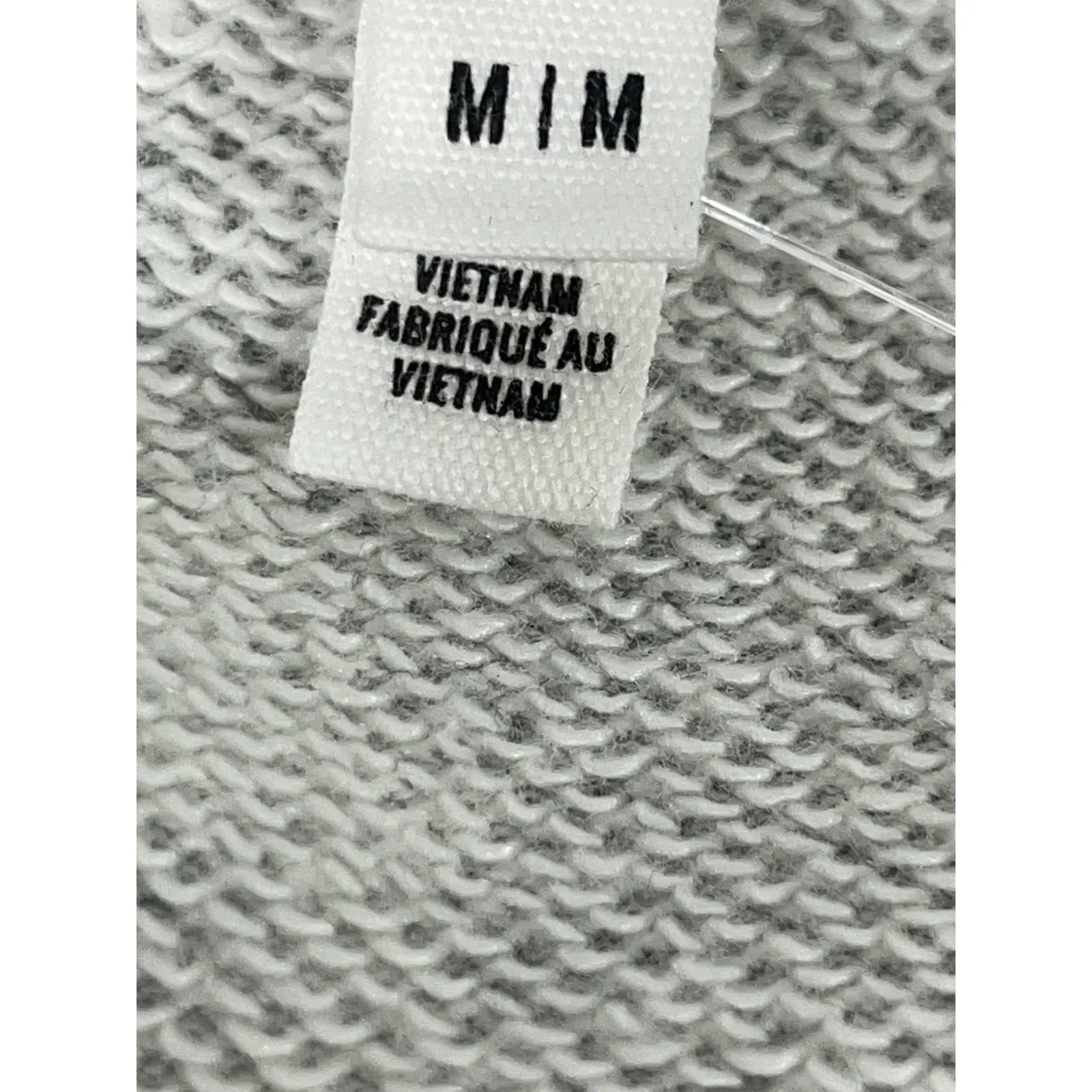 Aerie Cropped Sweatshirt Pleated Puff Sleeve Ribbed Trim Womens Gray Medium - Image 6