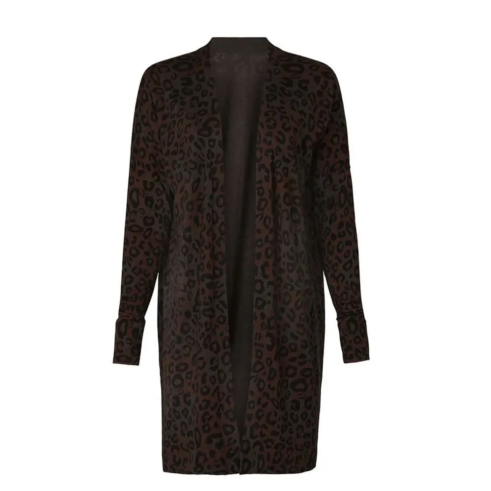 Sanctuary Leopard Lenox Cardi Rent The Runway Pre-Loved XS $109 - Image 7