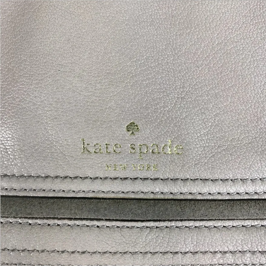 KATE SPADE Rianne/Pratt Street Pebble Grain Leather Crossbody Bag Blush Everyday - Image 6