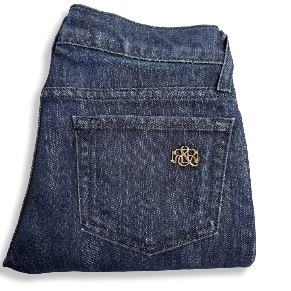 Rock & Republic Y2K Stella Jeans Womens 26 Low Rise Bootcut Dark Wash Limited Ed - Image 2